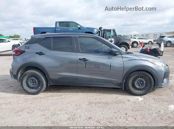 3N1CP5BV1RL480289 2024 NISSAN KICKS Серый Вид задней части салона