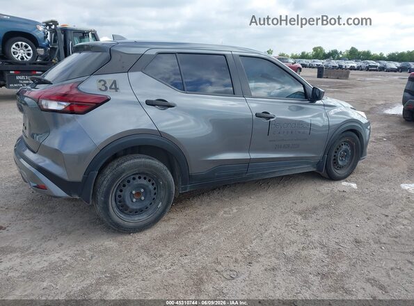 3N1CP5BV1RL480289 2024 NISSAN KICKS Серый Задняя правая четверть