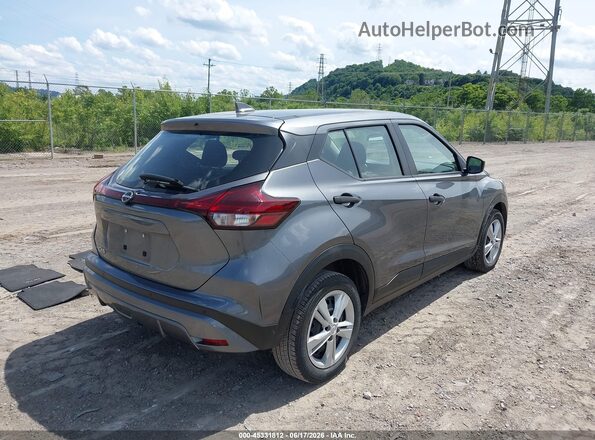 3N1CP5BV1RL483676 2024 NISSAN KICKS Серый Задняя правая четверть