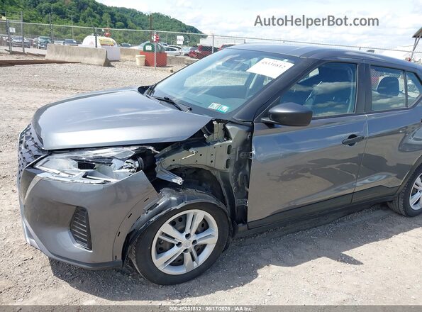 3N1CP5BV1RL483676 2024 NISSAN KICKS Серый Вид спереди