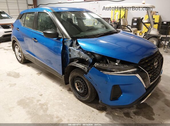 3N1CP5BV1RL486660 2024 NISSAN KICKS Blue Widok z przodu