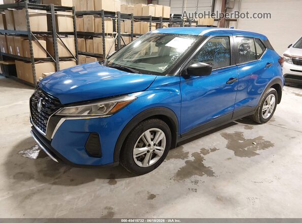3N1CP5BV1RL486660 2024 NISSAN KICKS Blue Przód lewy