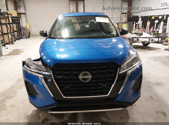 3N1CP5BV1RL486660 2024 NISSAN KICKS Blue Widok zestawu wskaźników