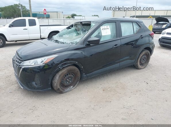 3N1CP5BV2ML464479 2021 NISSAN KICKS Black Front left