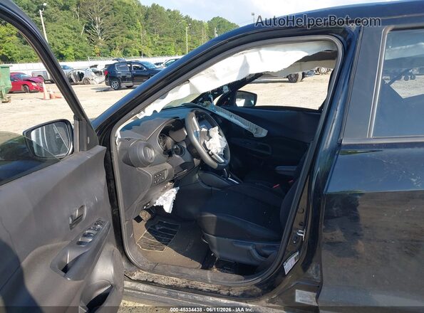3N1CP5BV2ML493982 2021 NISSAN KICKS Черный Вид салона спереди