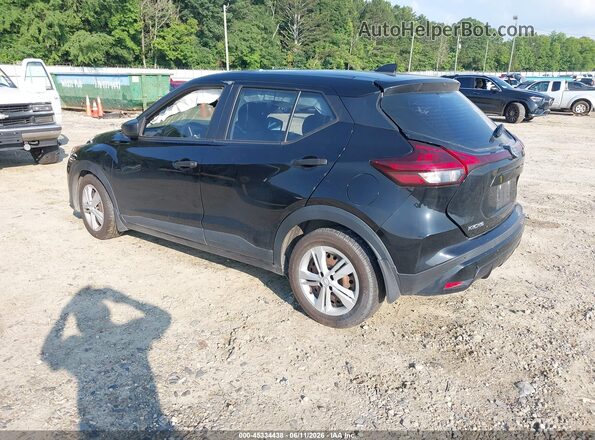 3N1CP5BV2ML493982 2021 NISSAN KICKS Черный Задняя левая четверть