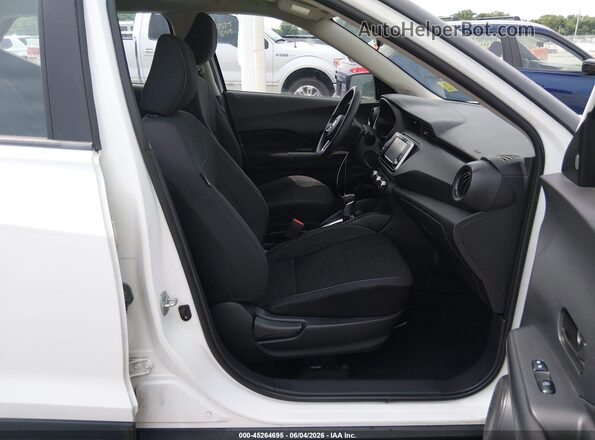 3N1CP5BV2ML532926 2021 NISSAN KICKS White Front interior view