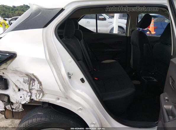 3N1CP5BV2ML532926 2021 NISSAN KICKS White VIN sticker view