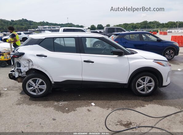 3N1CP5BV2ML532926 2021 NISSAN KICKS White Rear interior view