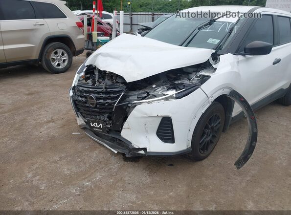 3N1CP5BV2ML544736 2021 NISSAN KICKS White Դիմացի տեսք