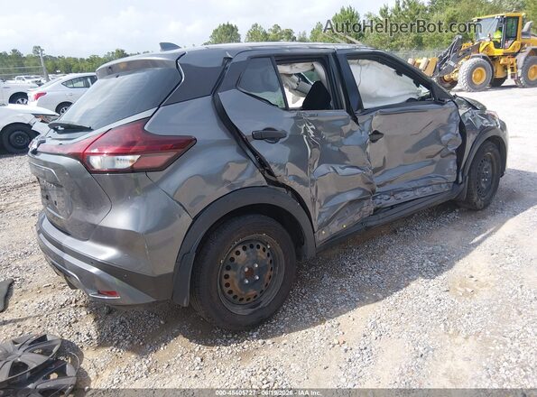 3N1CP5BV2NL483101 2022 NISSAN KICKS Gray Задня права чверть