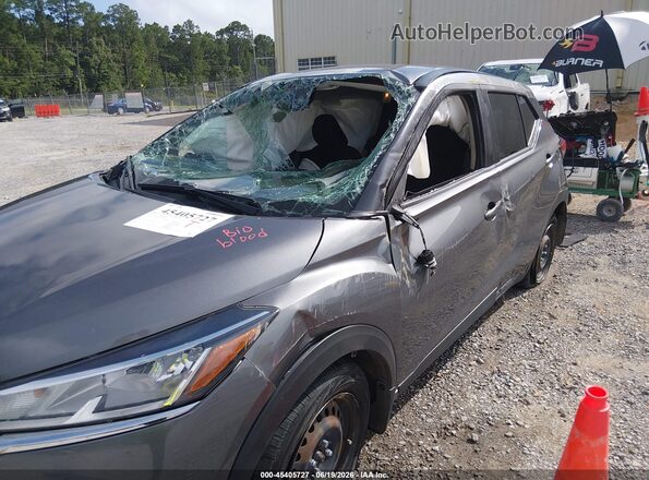 3N1CP5BV2NL483101 2022 NISSAN KICKS Gray Вид спереду