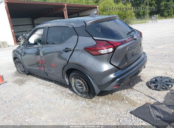3N1CP5BV2NL483101 2022 NISSAN KICKS Gray Задня ліва чверть
