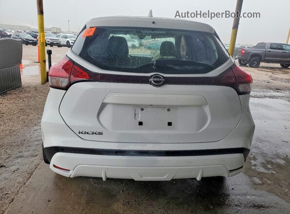3N1CP5BV2NL496530 2022 NISSAN KICKS White Вид ззаду