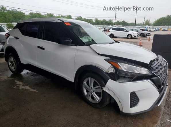 3N1CP5BV2NL496530 2022 NISSAN KICKS White Передня права чверть