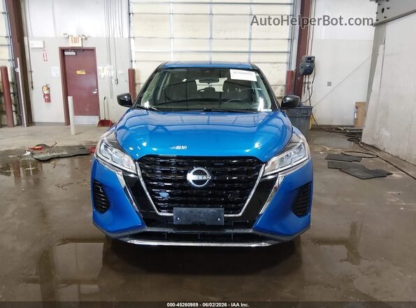 3N1CP5BV2PL535166 2023 NISSAN KICKS Blue ხელსაწყოთა პანელის ხედი