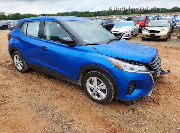 3N1CP5BV2RL536255 2024 NISSAN KICKS Blue Առջևի աջ