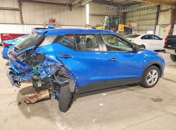 3N1CP5BV2RL536403 2024 NISSAN KICKS Синий Задняя правая четверть