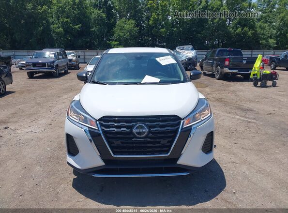 3N1CP5BV2RL586279 2024 NISSAN KICKS White Vista del cuadro de instrumentos