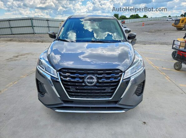 3N1CP5BV3NL489621 2022 NISSAN KICKS Gray Front view