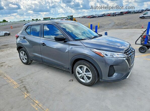 3N1CP5BV3NL489621 2022 NISSAN KICKS Gray Front right