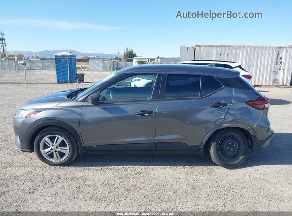 3N1CP5BV3PL497446 2023 NISSAN KICKS Gray Widok wnętrza 360 stopni