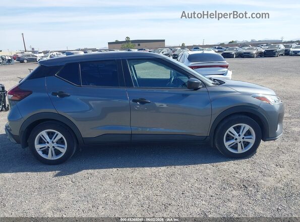 3N1CP5BV3PL497446 2023 NISSAN KICKS Gray Widok wnętrza z tyłu
