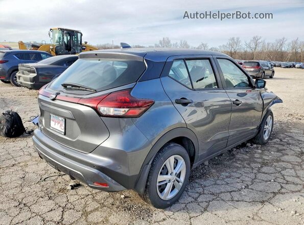 3N1CP5BV3RL579437 2024 NISSAN KICKS Gray Հետևի աջ