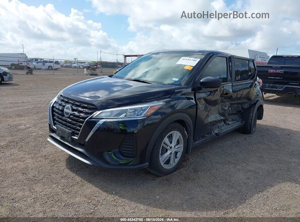 3N1CP5BV3RL593774 2024 NISSAN KICKS Black Front left