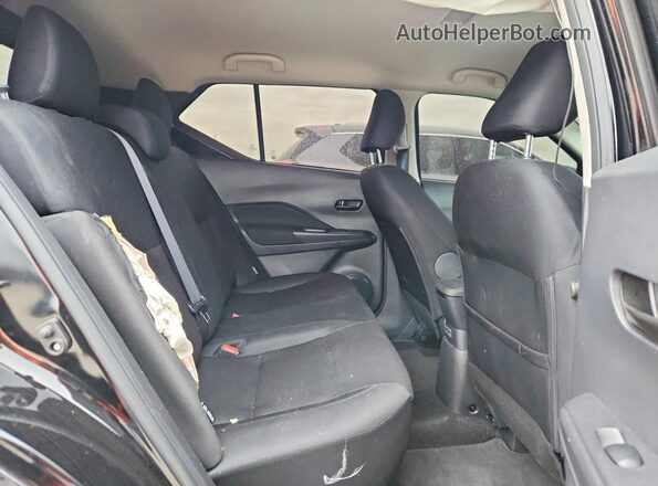 3N1CP5BV3SL473611 2025 NISSAN KICKS Black Rear seats view