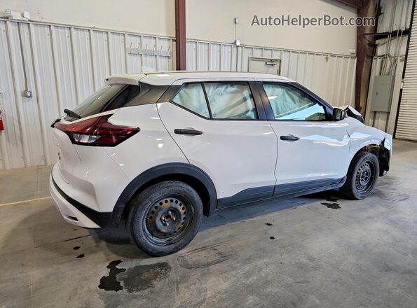 3N1CP5BV4ML475323 2021 NISSAN KICKS Белый Задняя правая четверть