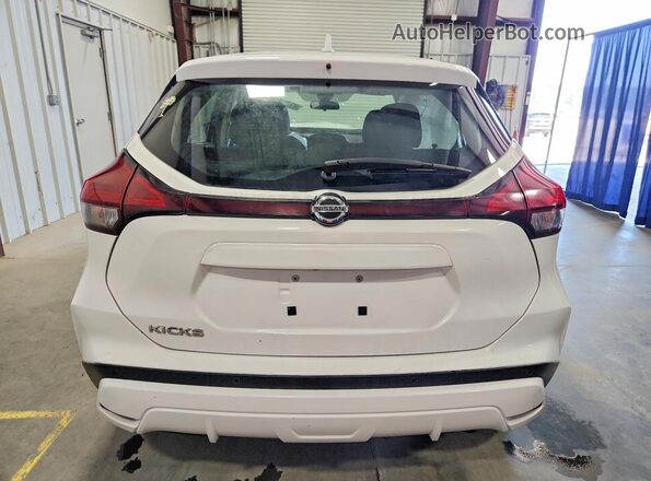 3N1CP5BV4ML475323 2021 NISSAN KICKS Белый Вид сзади