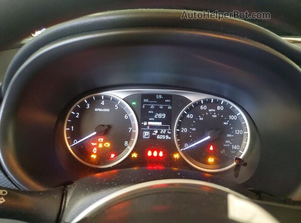 3N1CP5BV4ML518140 2021 NISSAN KICKS Gray Вид щитка приладів
