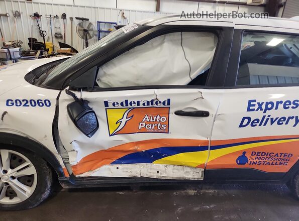 3N1CP5BV4PL470661 2023 NISSAN KICKS White სალონის 360-გრადუსიანი ხედი