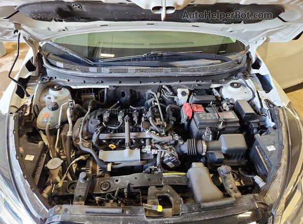 3N1CP5BV4PL496497 2023 NISSAN KICKS White Vista del compartimento del motor