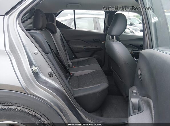 3N1CP5BV5LL533826 2020 NISSAN KICKS Gray Widok naklejki z numerem VIN