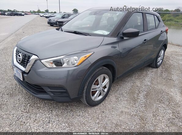 3N1CP5BV5LL533826 2020 NISSAN KICKS Gray Przód lewy