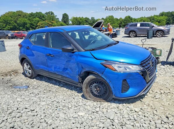 3N1CP5BV5ML477274 2021 NISSAN KICKS Blue წინა მარჯვენა