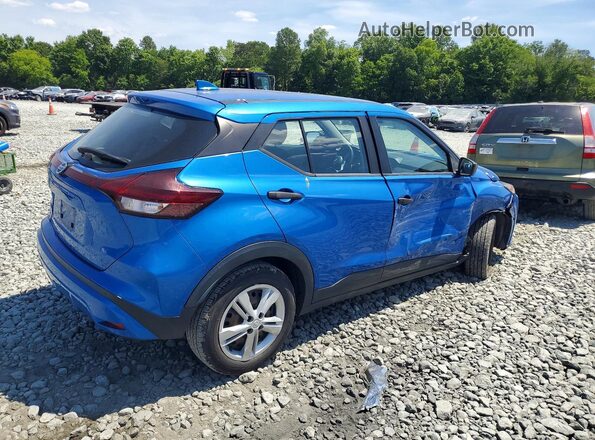 3N1CP5BV5ML477274 2021 NISSAN KICKS Blue უკანა მარჯვენა