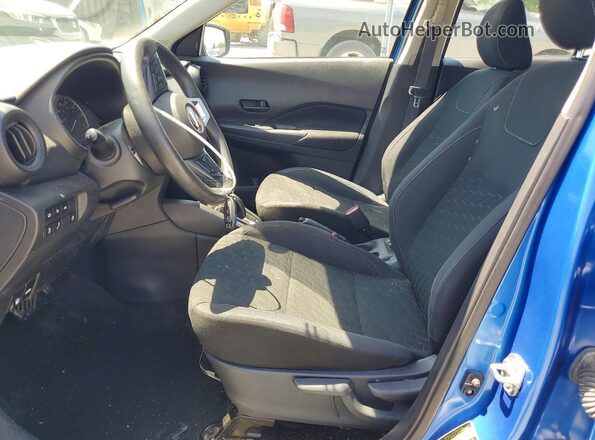 3N1CP5BV5ML477274 2021 NISSAN KICKS Blue წინა სალონის ხედი