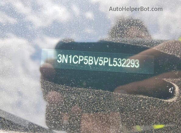 3N1CP5BV5PL532293 2023 NISSAN KICKS Black Вид підкапотного простору