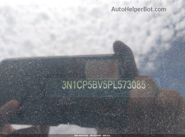 3N1CP5BV5PL573085 2023 NISSAN KICKS Gray Engine compartment view