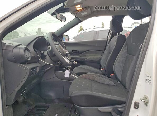 3N1CP5BV6LL487990 2020 NISSAN KICKS White Вид салону спереду