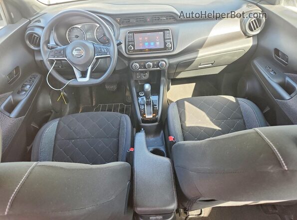 3N1CP5BV6LL504206 2020 NISSAN KICKS White Առջևի վահանակի տեսք