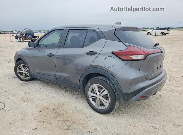3N1CP5BV6ML518625 2021 NISSAN KICKS Gray Trasero izquierdo