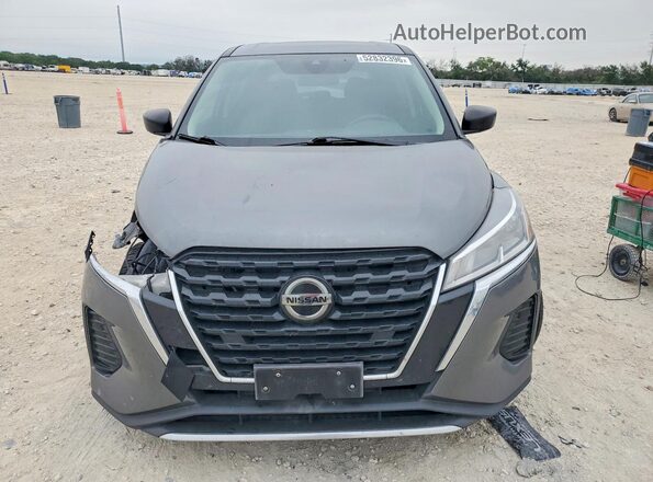 3N1CP5BV6ML518625 2021 NISSAN KICKS Gray Vista frontal