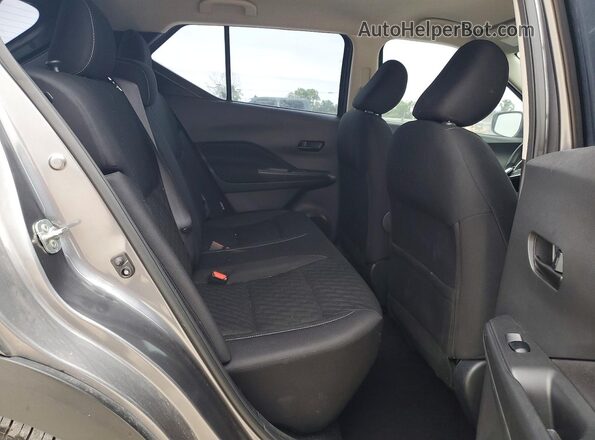 3N1CP5BV6ML518625 2021 NISSAN KICKS Gray Vista de los asientos traseros