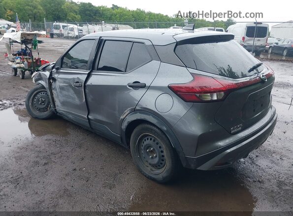 3N1CP5BV6ML525204 2021 NISSAN KICKS Gray Rear left