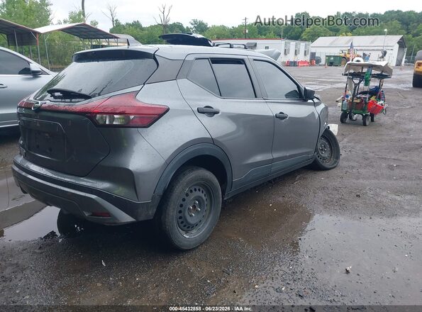 3N1CP5BV6ML525204 2021 NISSAN KICKS Gray Rear right