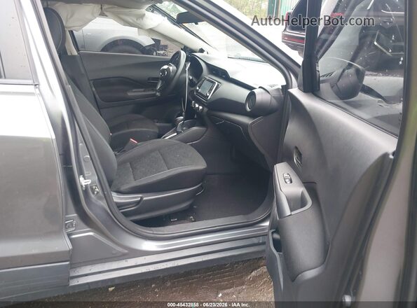 3N1CP5BV6ML525204 2021 NISSAN KICKS Gray Front interior view
